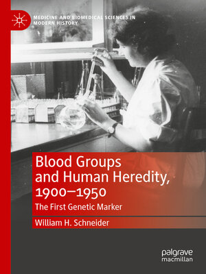 cover image of Blood Groups and Human Heredity, 1900-1950